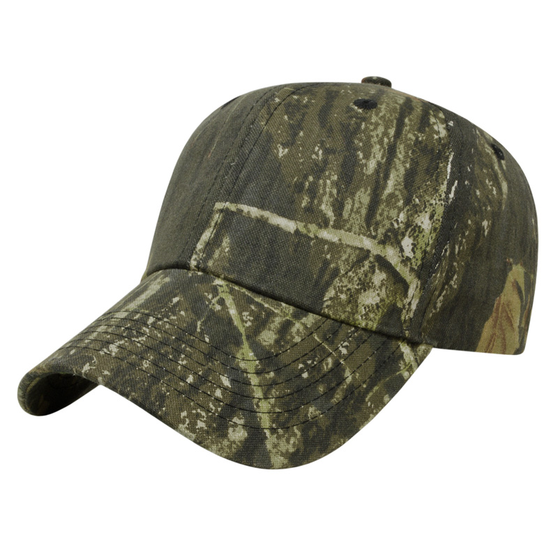 Unstructured Six Panel Camo Cap